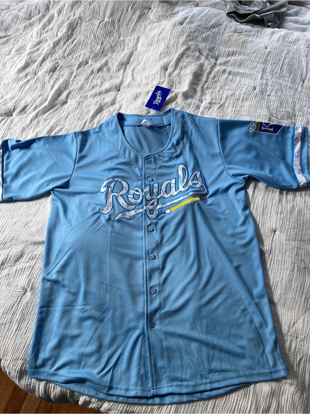Royals teacher night theme jersey 2026
Kansas City Royals baseball